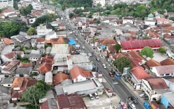 Polisi Bawa Drone-monitoring Jalur Puncak Bogor, Solusi Arus Lalu Lintas Lebaran?