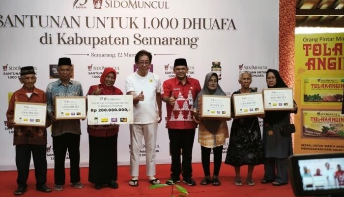 “Rasa Syukur Direktur Sido Muncul, Santuni 1.000 Duafa Semarang dalam Kisah Inspiratif”
