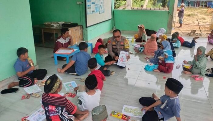 Sosok Aipda Mariono: Polisi yang Goyang Pendidikan di pelosok Riau