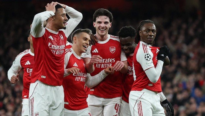 Leverkusen Sudah, Arsenal Targetkan Man City di Final Carabao Cup