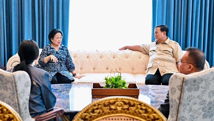 [Kata PDIP soal Isi Pertemuan 2 Jam Prabowo dan Megawati di Istana: Apa yang Sebenarnya Terjadi?]