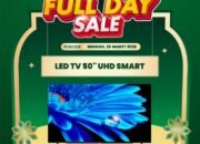 “Upgrade Aksesori Rumah dengan LED TV 50 Inch UHD Smart, Diskon Rp 1,7 Juta di Transmart Full Day Sale”