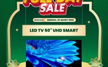 “Upgrade Aksesori Rumah dengan LED TV 50 Inch UHD Smart, Diskon Rp 1,7 Juta di Transmart Full Day Sale”