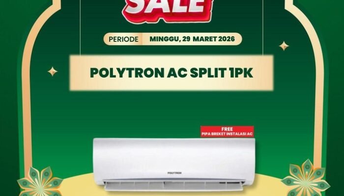 “Beli AC di Transmart Full Day Sale Besok, 1 PK Dibanderol Rp 3 Jutaan: Sejarah Harga Turun!”